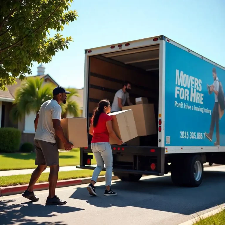 Movers For Hire For Affordable And Trusted Moving Experts