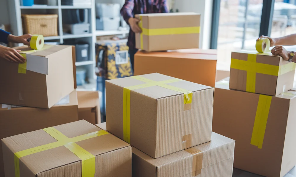 How to Tape Moving Boxes | Step-by-Step Packing Tips