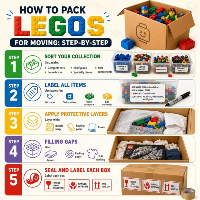 How to Pack Legos for Moving: Step-by-Step