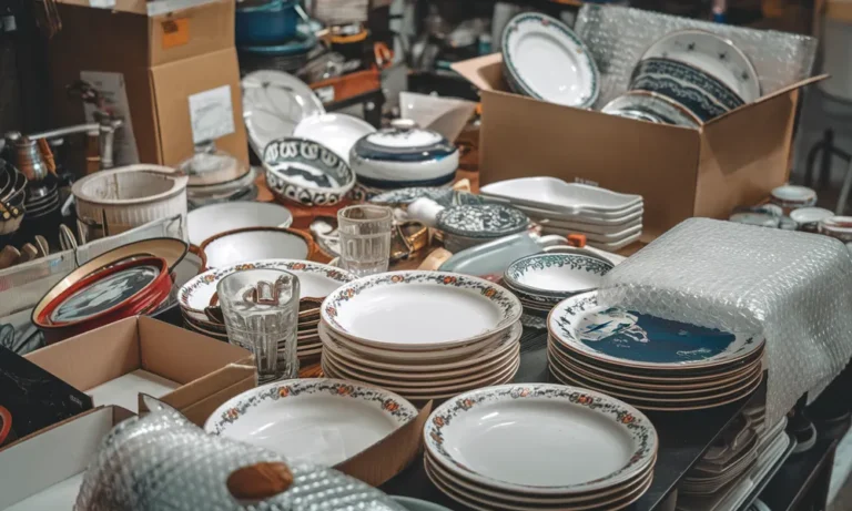 How to Pack Dishes for Moving Without Paper | Easy Tips