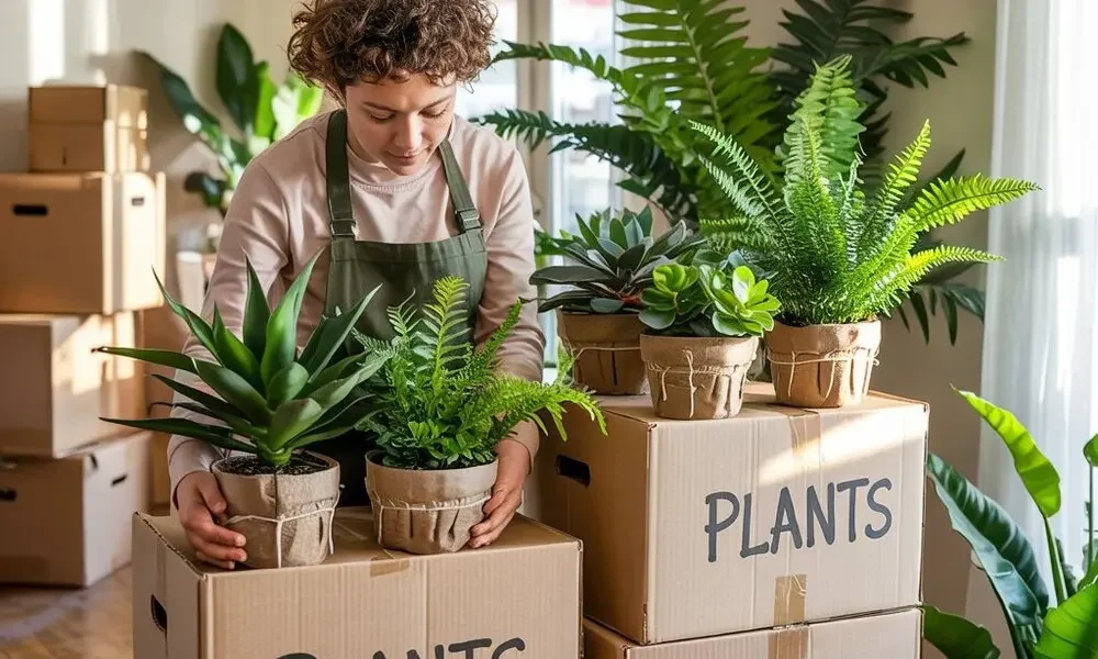 How to Move with Plants Without Stress or Damage