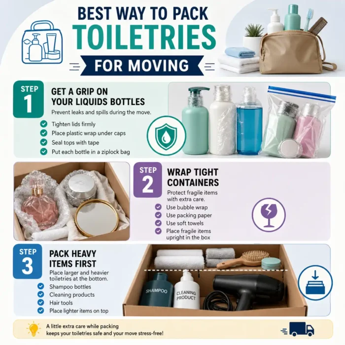 Best Way To Pack Toiletries For Moving