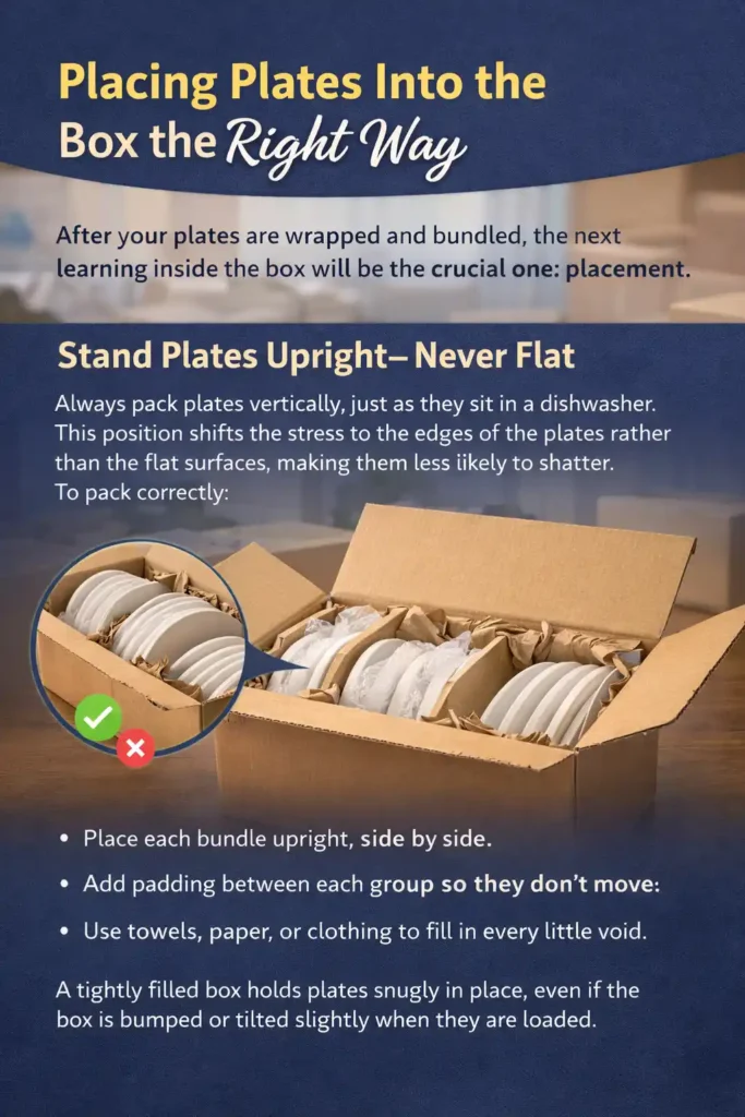 How to Pack Plates for Moving at Home Safely