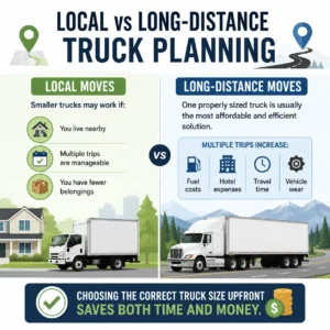 Local vs Long-Distance Truck Planning