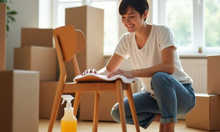 How to Clean Furniture Before Moving | 5 Easy Steps