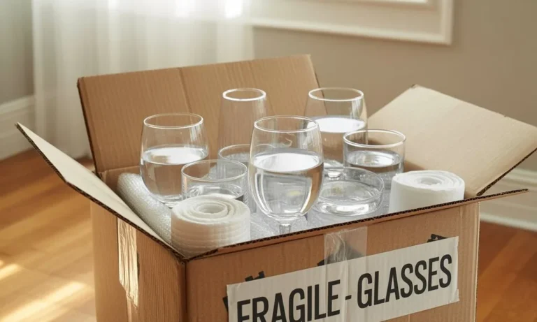 How to Pack Glasses for Moving | Step-by-Step Guide