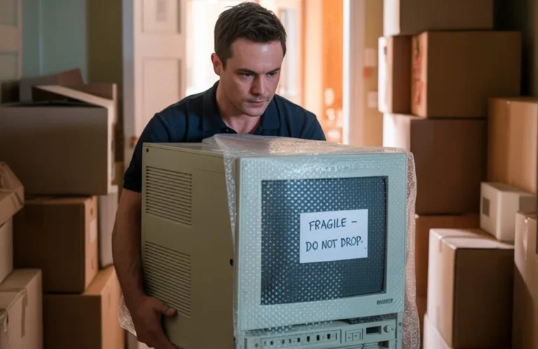 How Do You Move Your Computer and Stuff Without Damage?