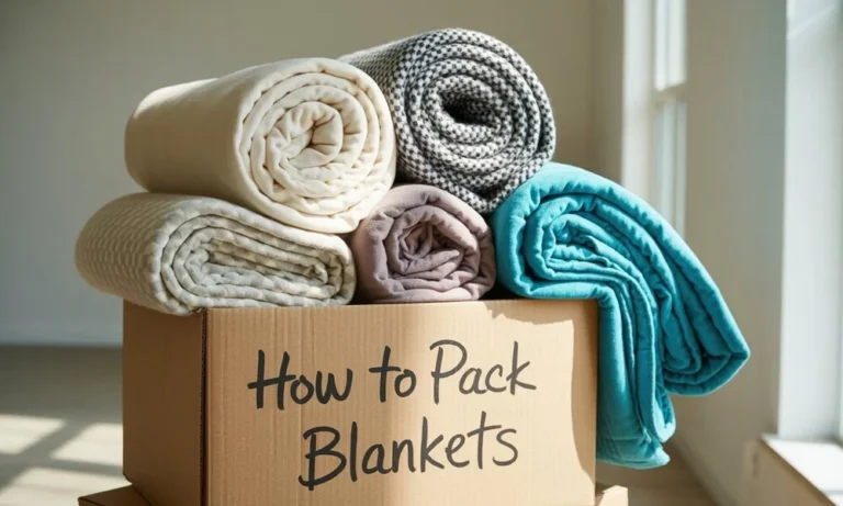 How to Pack Blankets for Moving | Step-by-Step Guide