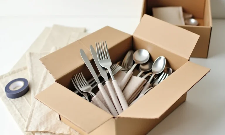 How to Pack Silverware for Moving | 7 Simple Steps