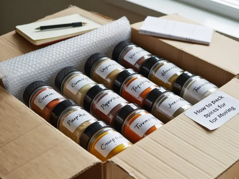 How to Pack Spices for Moving – 5 Easy and Safe Steps