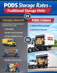 PODS Storage Rates vs Traditional Storage Units