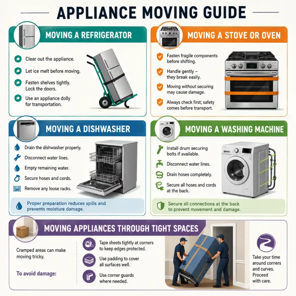 Understanding How to Move Bulky Kitchen Appliances
