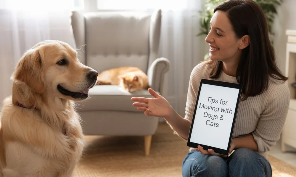 Tips for Moving With Dogs & Cats – Stress-Free Guide