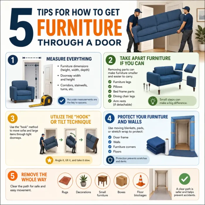 How To Move A Couch Through A Door Successfully