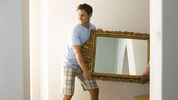 How to Move a Large Mirror Without Breaking It