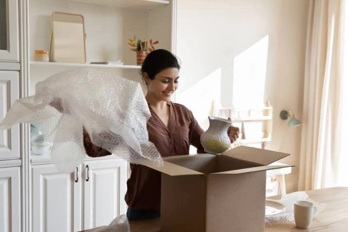 How to pack fragile items without bubble wrap