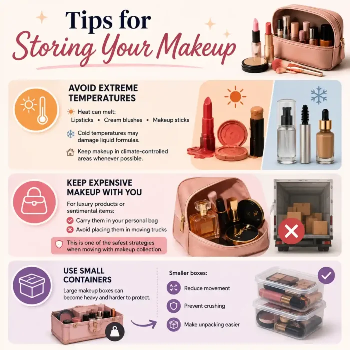 Tips for Storing Your Makeup