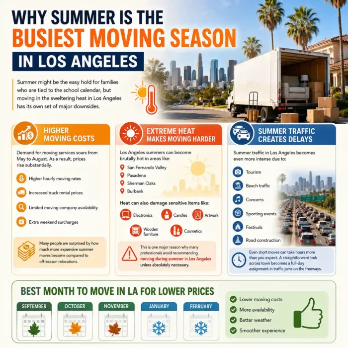Why Summer Is the Busiest Moving Season in Los Angeles