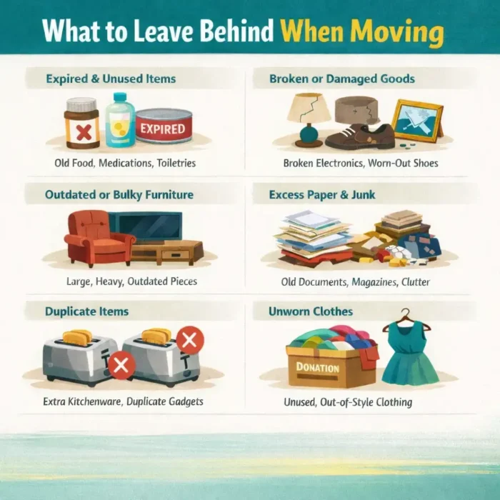 What to Leave Behind When Moving for an Easier Relocation