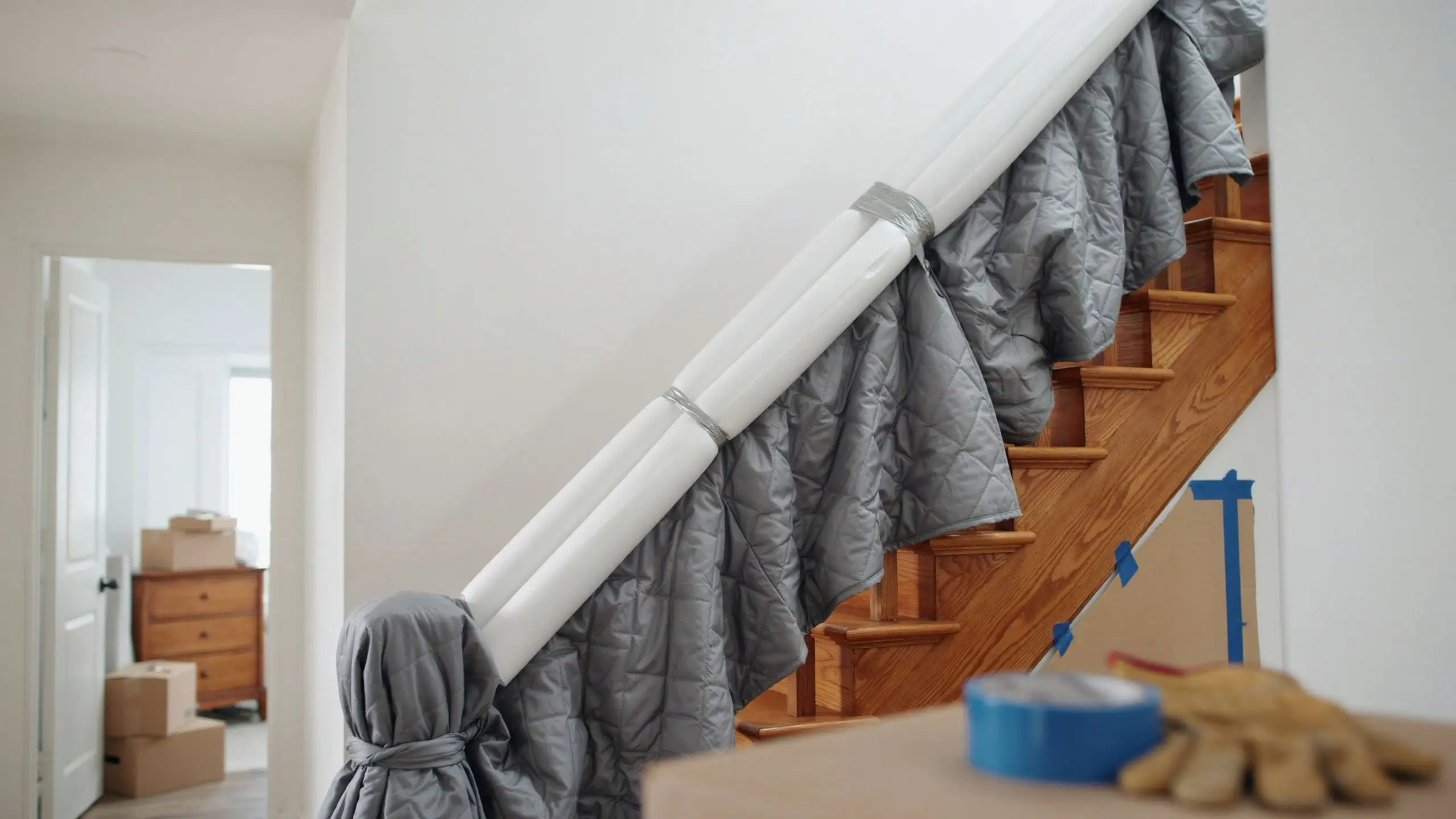 How to Protect Stair Railings During a Move