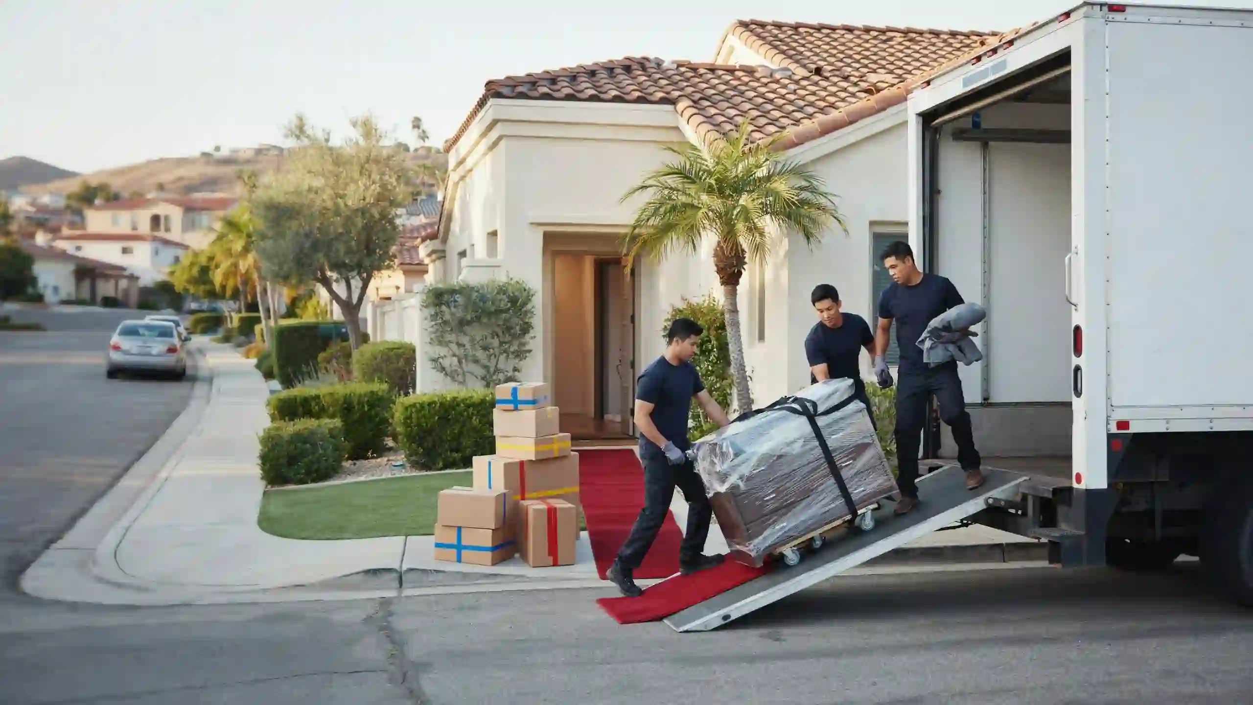 How to Unload Heavy Furniture Safely