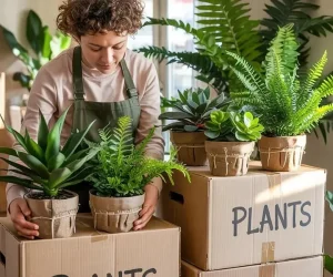How to Move with Plants Without Stress or Damage