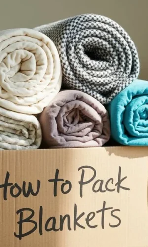 How to Pack Blankets for Moving & Save Space