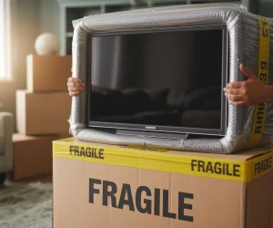 How to Pack a TV for Movers | Step-by-Step Guide