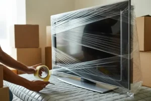 How to Pack TV for Moving Without Box Without Damaging It