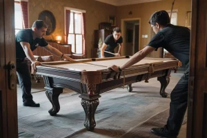 What is the weight of a pool table?
